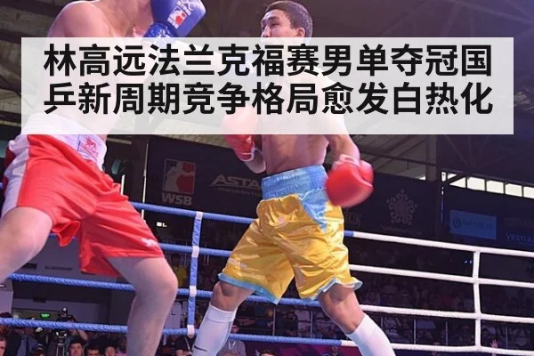 林高远法兰克福赛男单夺冠国乒新周期竞争格局愈发白热化